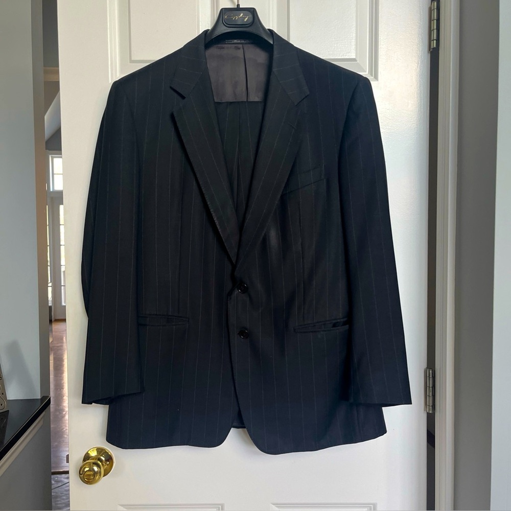 Ermenegildo Zegna Men’s Wool Suit 46R